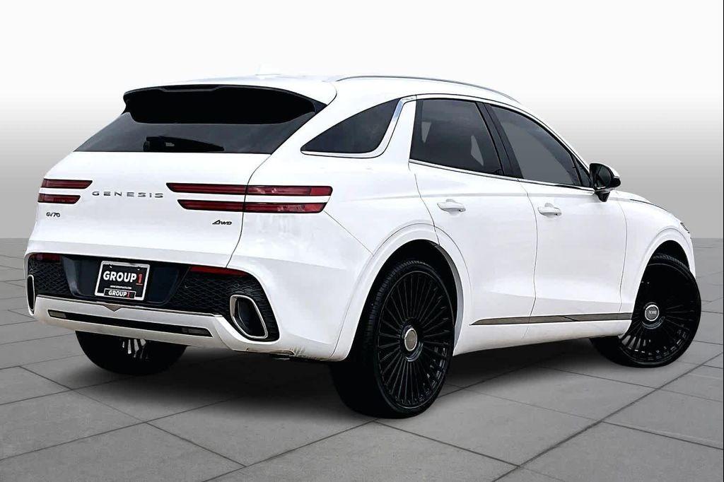used 2022 Genesis GV70 car, priced at $24,785