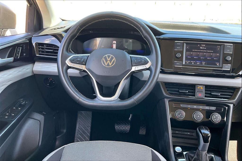 used 2024 Volkswagen Taos car, priced at $18,495