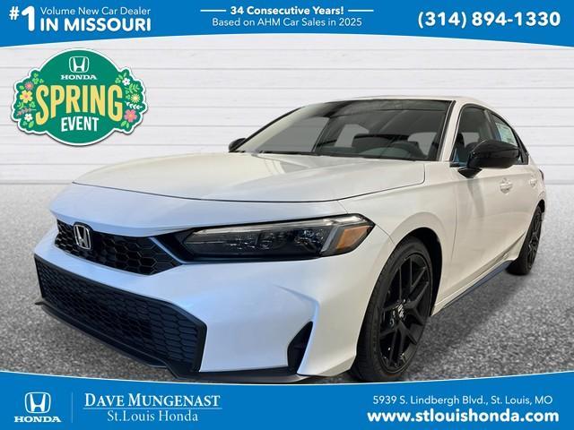 new 2026 Honda Civic car, priced at $29,445