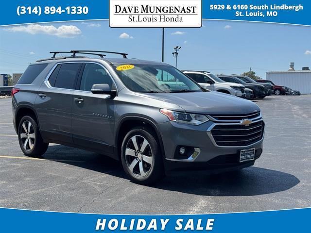 used 2021 Chevrolet Traverse car, priced at $21,857
