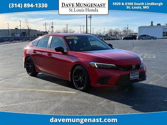 used 2024 Honda Civic car, priced at $24,999