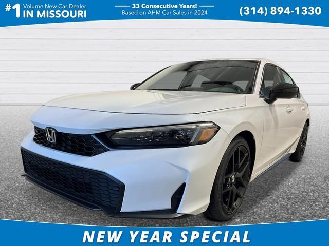 new 2025 Honda Civic car, priced at $27,960