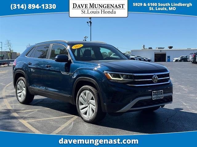 used 2022 Volkswagen Atlas Cross Sport car, priced at $27,501