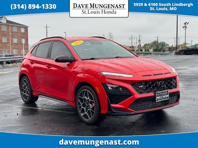 used 2022 Hyundai Kona N car, priced at $21,390