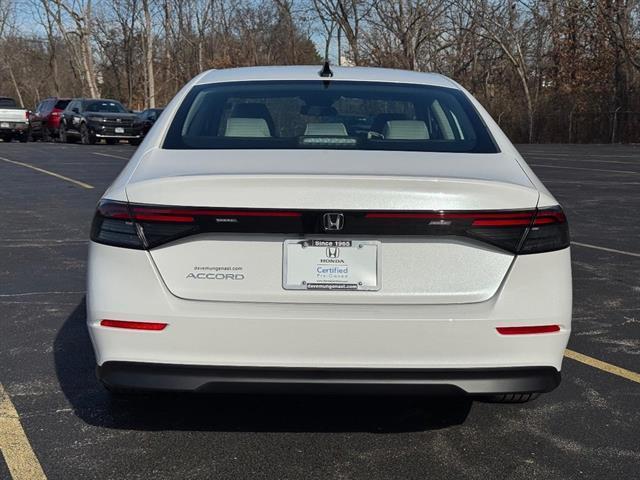 used 2025 Honda Accord car, priced at $29,599