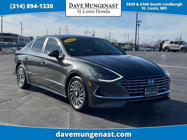 used 2023 Hyundai Sonata Hybrid car, priced at $23,522