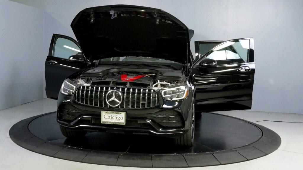 used 2021 Mercedes-Benz AMG GLC 43 car, priced at $34,995