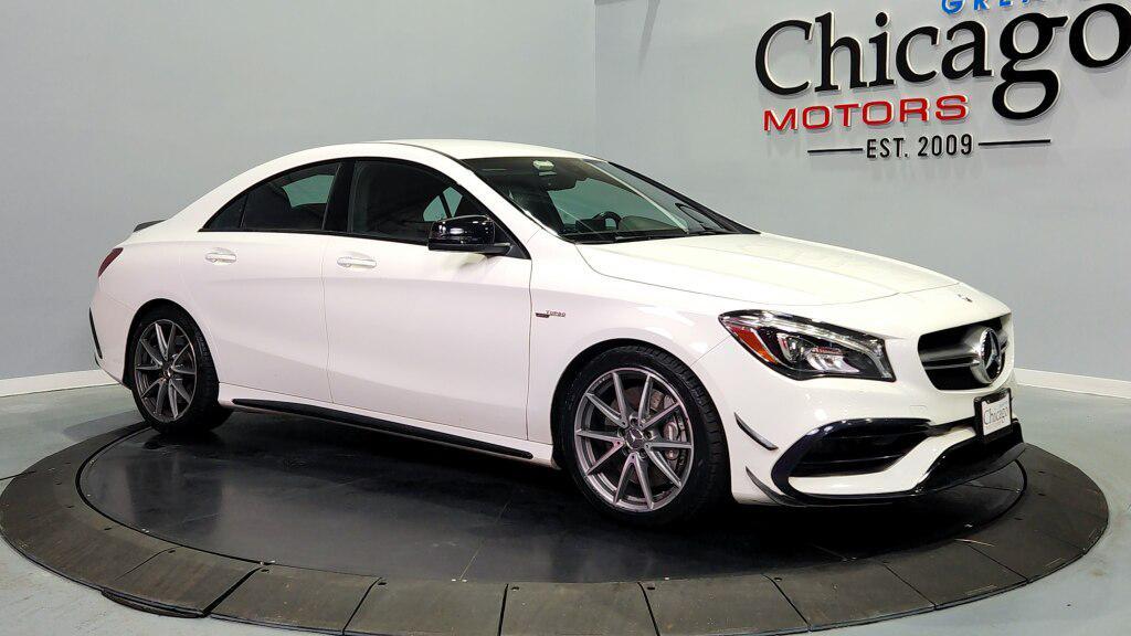 used 2018 Mercedes-Benz AMG CLA 45 car, priced at $27,995