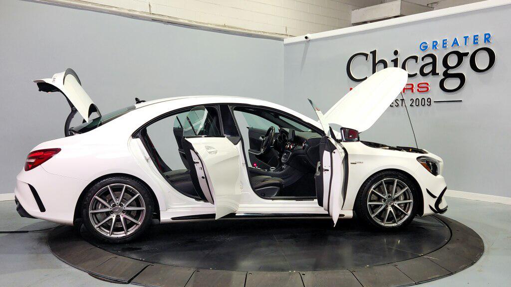 used 2018 Mercedes-Benz AMG CLA 45 car, priced at $27,995