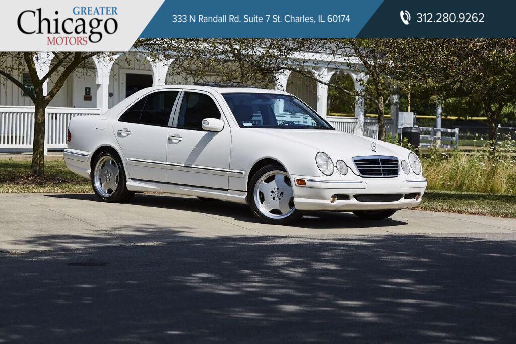 used 2002 Mercedes-Benz E-Class car