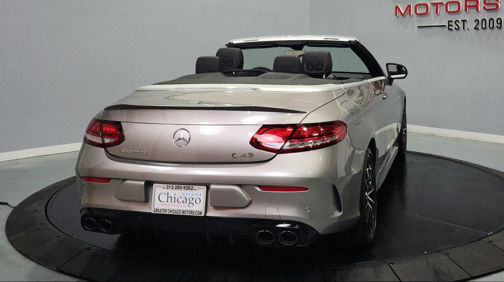 used 2021 Mercedes-Benz AMG C 43 car, priced at $49,995