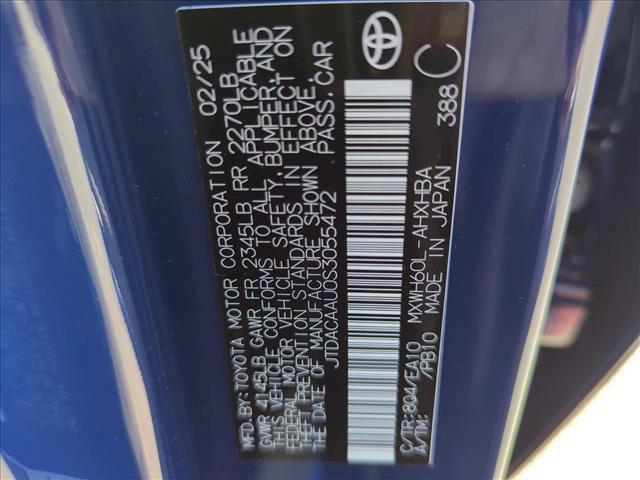 new 2025 Toyota Prius car, priced at $37,755