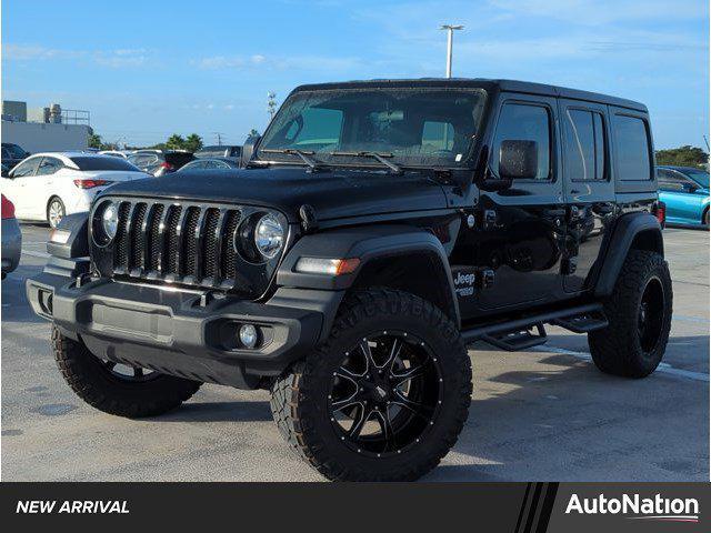 used 2019 Jeep Wrangler Unlimited car, priced at $21,799