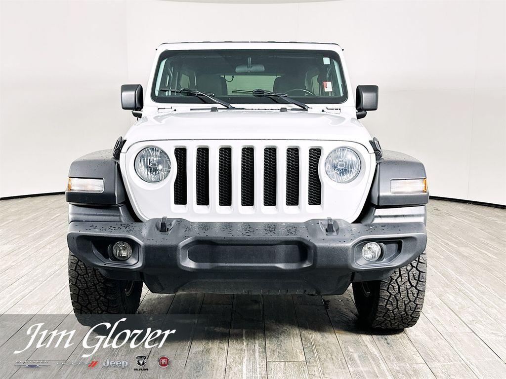 used 2021 Jeep Wrangler Unlimited car, priced at $22,261