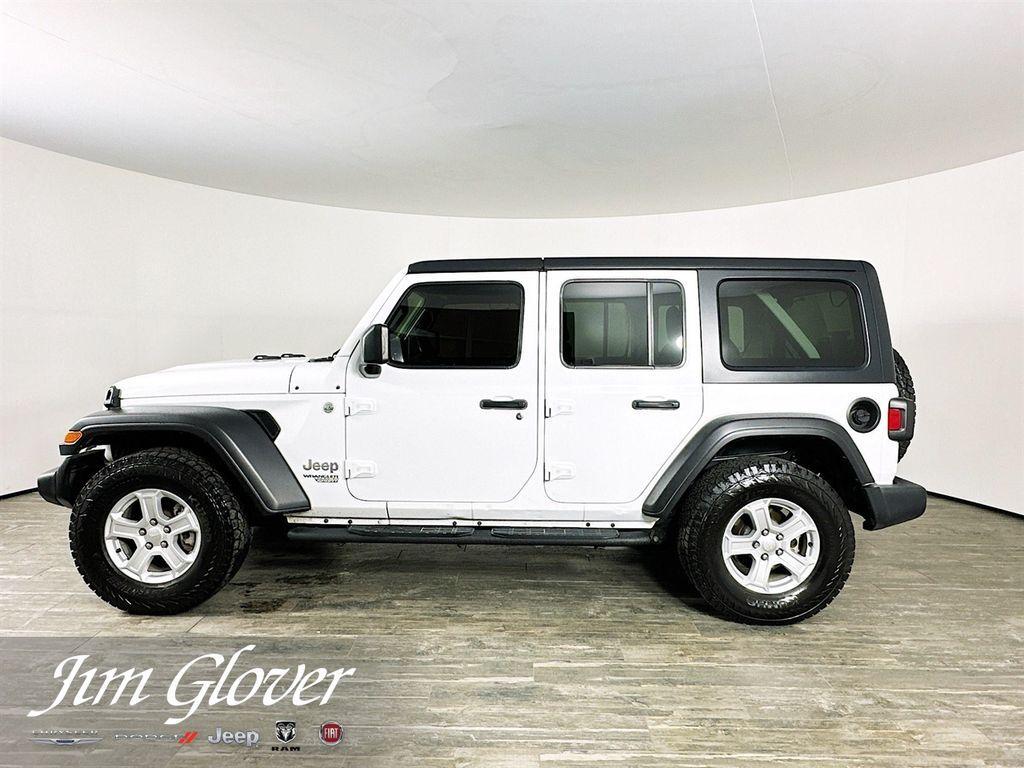 used 2021 Jeep Wrangler Unlimited car, priced at $22,261