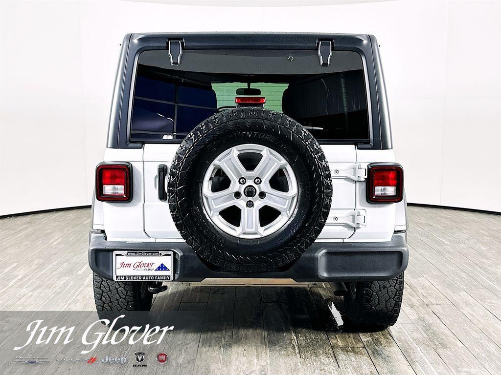 used 2021 Jeep Wrangler Unlimited car, priced at $22,261