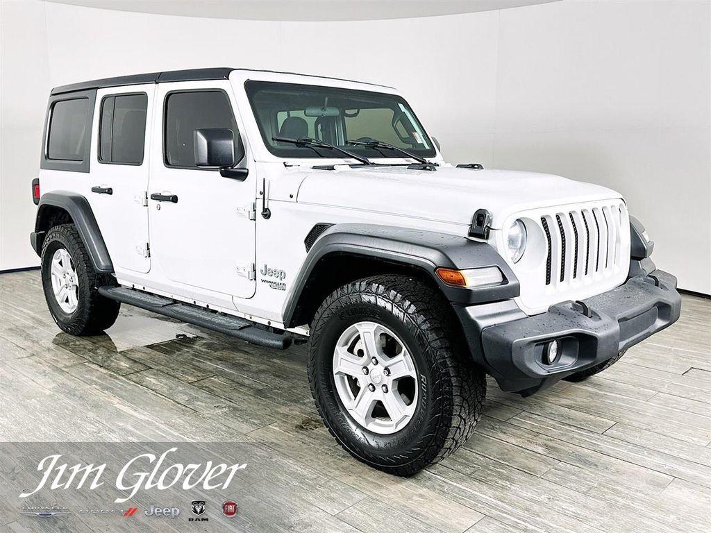 used 2021 Jeep Wrangler Unlimited car, priced at $22,261