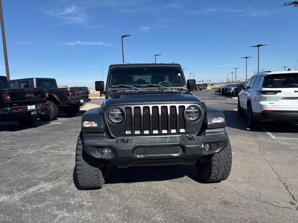 used 2020 Jeep Wrangler Unlimited car, priced at $25,260