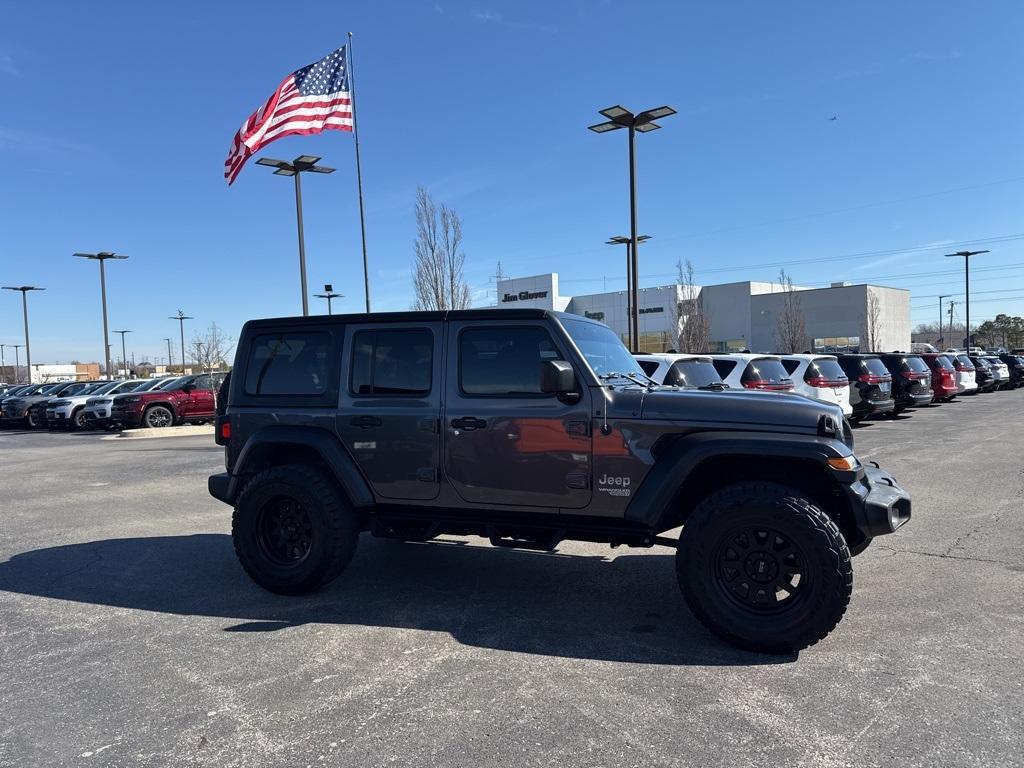 used 2020 Jeep Wrangler Unlimited car, priced at $25,260