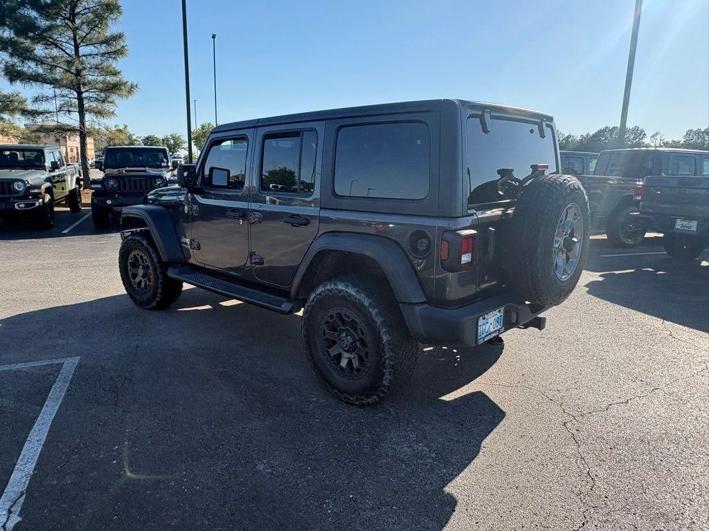 used 2020 Jeep Wrangler Unlimited car, priced at $25,596