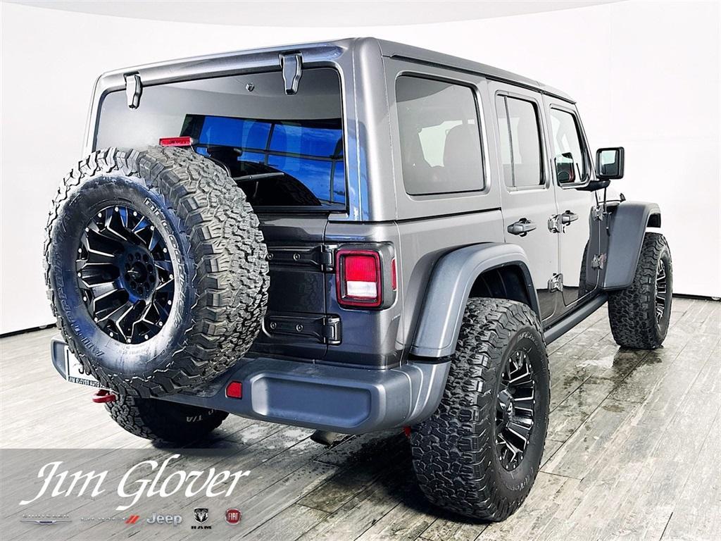 used 2021 Jeep Wrangler Unlimited car, priced at $30,226