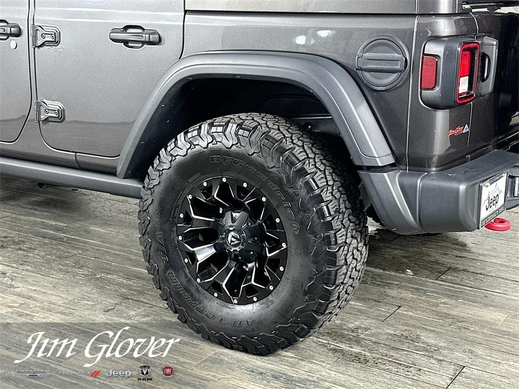 used 2021 Jeep Wrangler Unlimited car, priced at $30,226