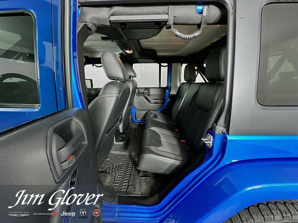 used 2016 Jeep Wrangler Unlimited car, priced at $15,515