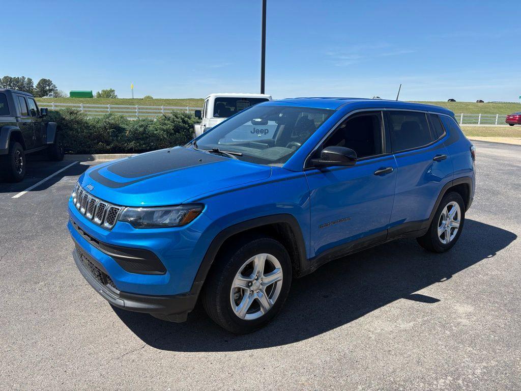 used 2023 Jeep Compass car, priced at $17,572