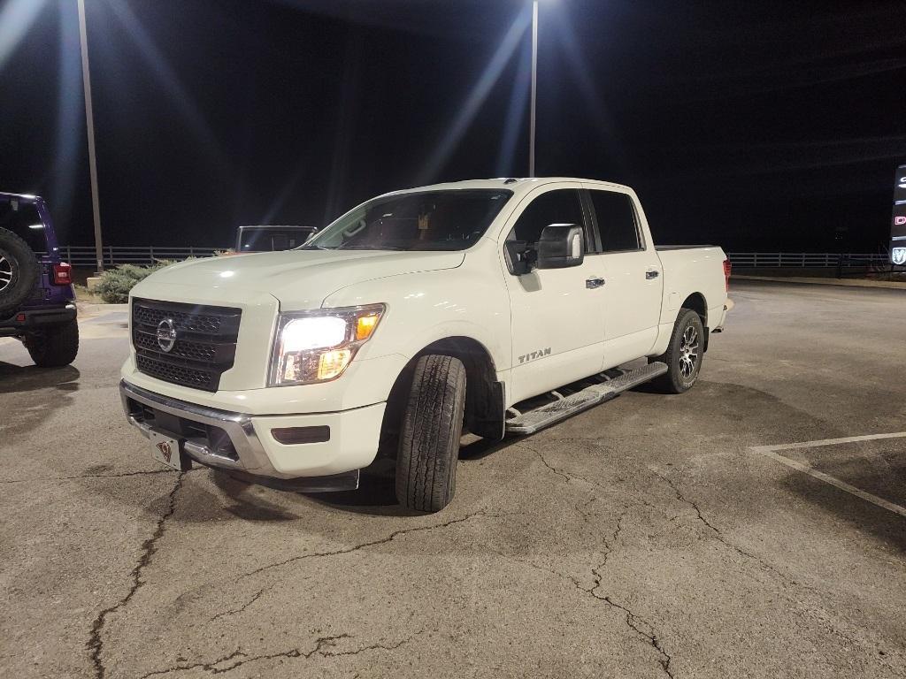 used 2021 Nissan Titan car, priced at $34,777