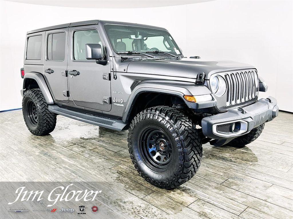 used 2018 Jeep Wrangler Unlimited car, priced at $24,967
