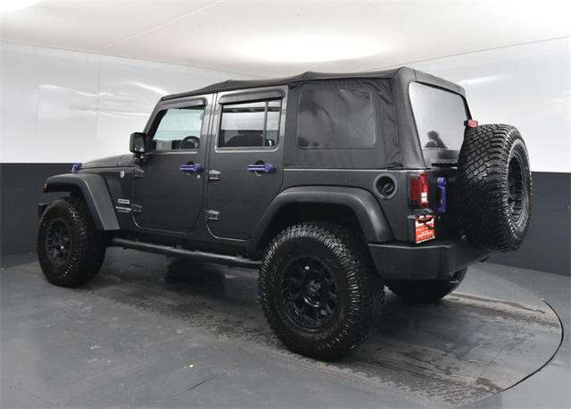 used 2018 Jeep Wrangler JK Unlimited car, priced at $15,500
