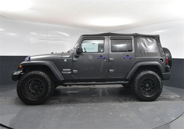 used 2018 Jeep Wrangler JK Unlimited car, priced at $15,500