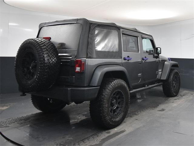 used 2018 Jeep Wrangler JK Unlimited car, priced at $15,500