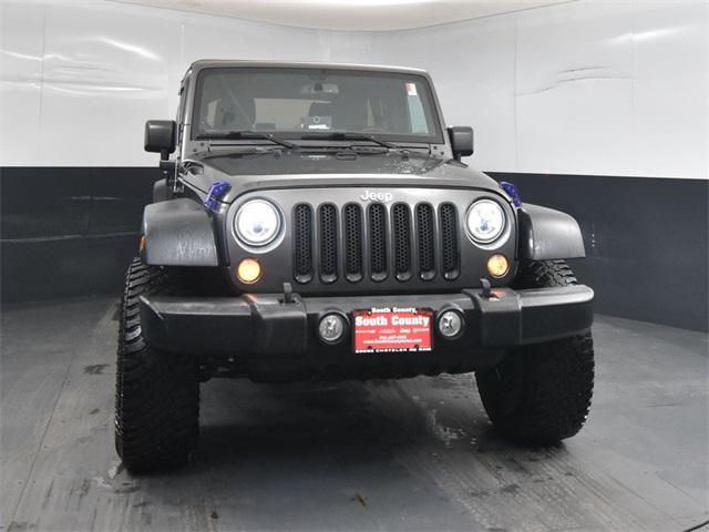 used 2018 Jeep Wrangler JK Unlimited car, priced at $15,500