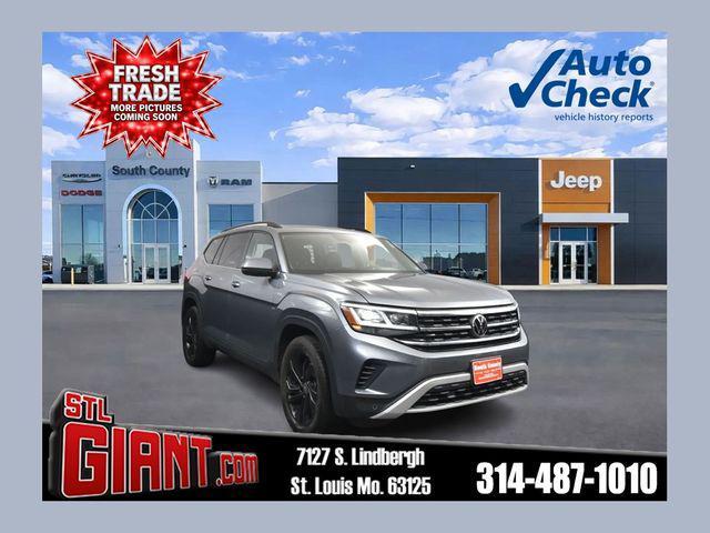 used 2022 Volkswagen Atlas car, priced at $26,000