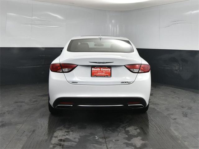 used 2016 Chrysler 200 car, priced at $11,000