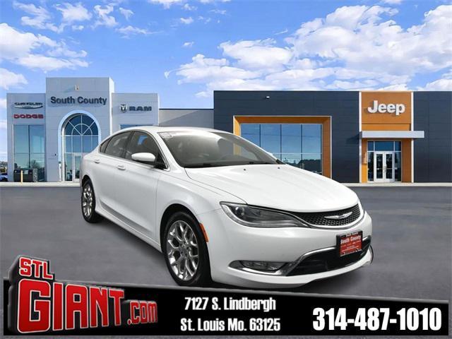 used 2016 Chrysler 200 car, priced at $11,000