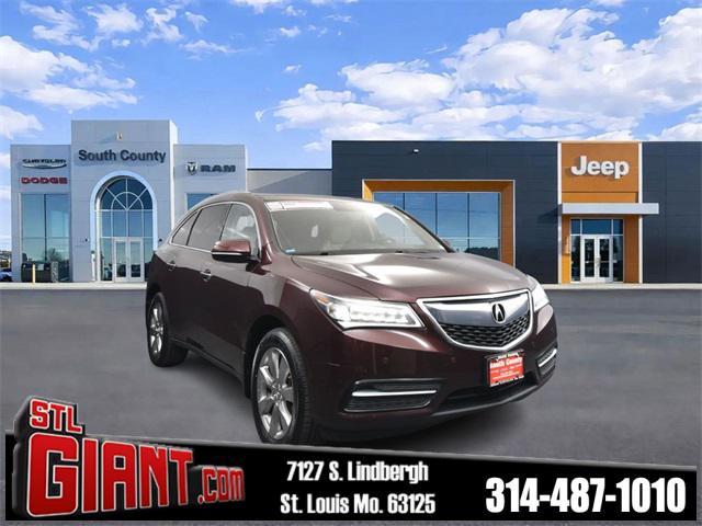 used 2015 Acura MDX car, priced at $15,500