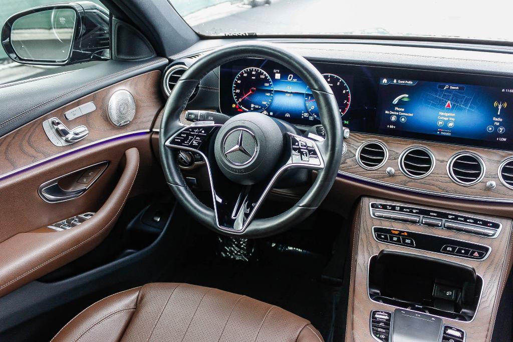 used 2022 Mercedes-Benz E-Class car, priced at $44,995