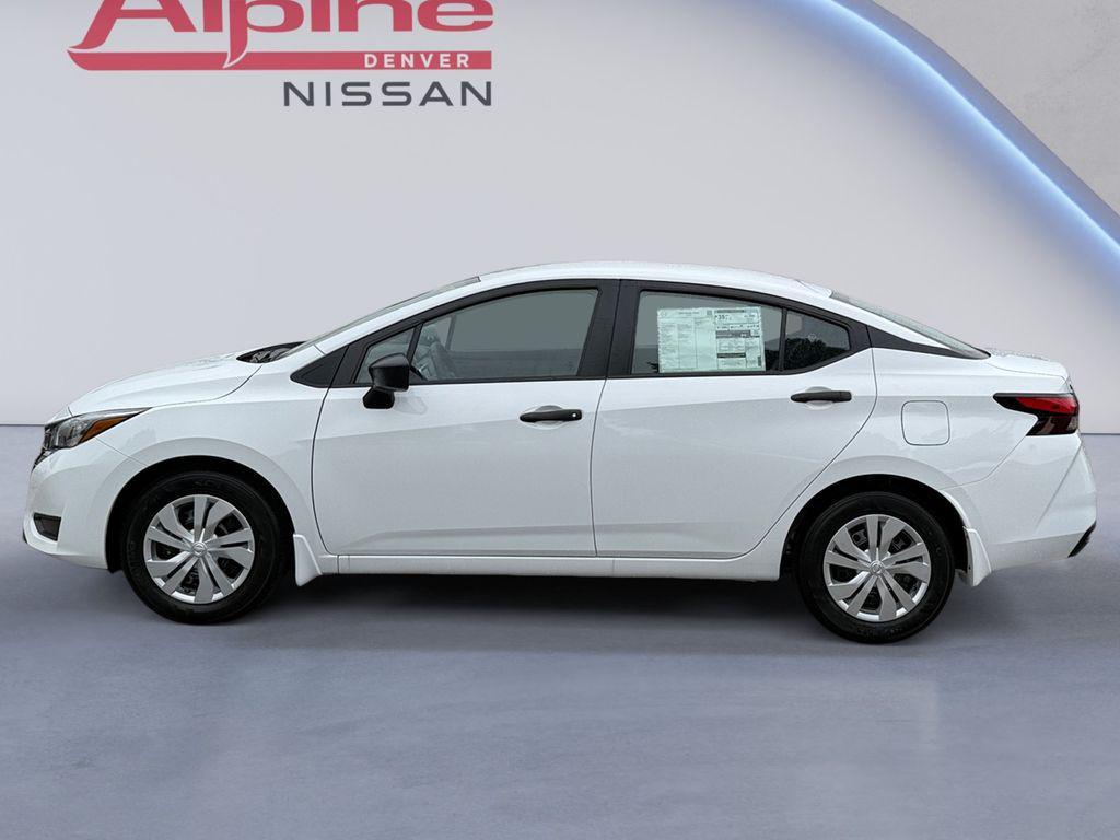 new 2025 Nissan Versa car, priced at $18,661