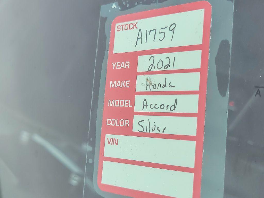 used 2021 Honda Accord Hybrid car, priced at $19,995