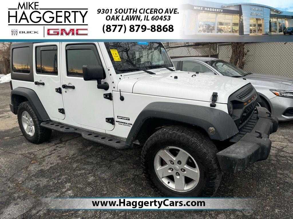 used 2016 Jeep Wrangler Unlimited car, priced at $15,995