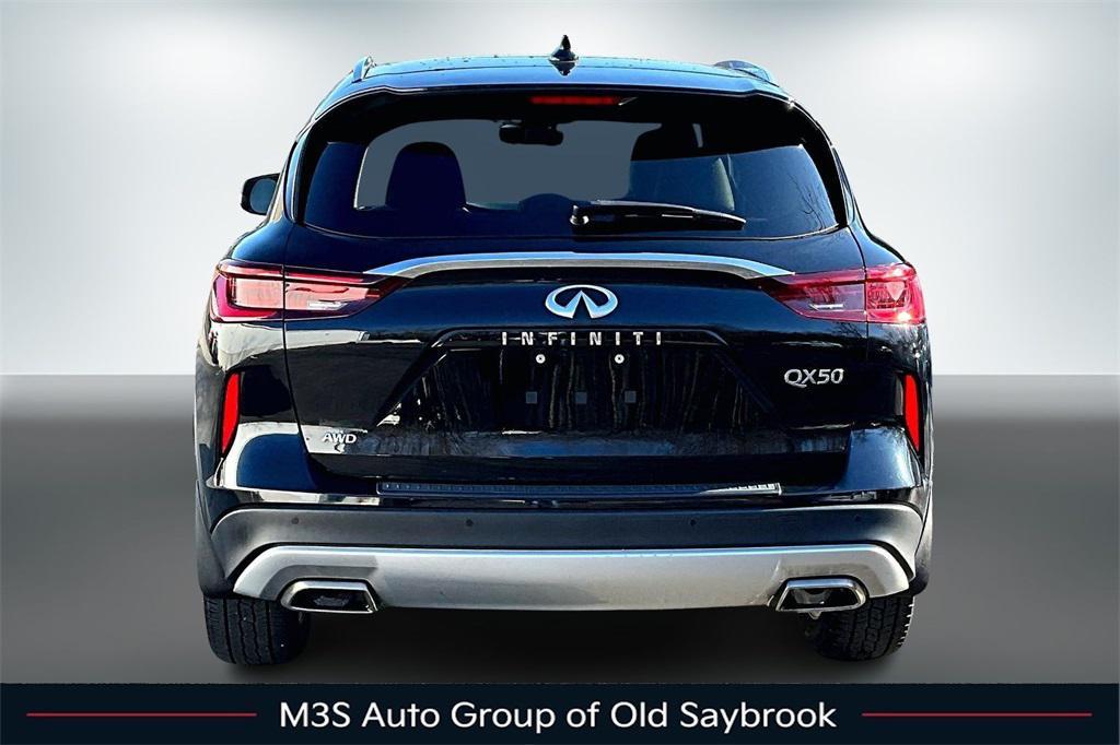 used 2023 INFINITI QX50 car, priced at $26,848