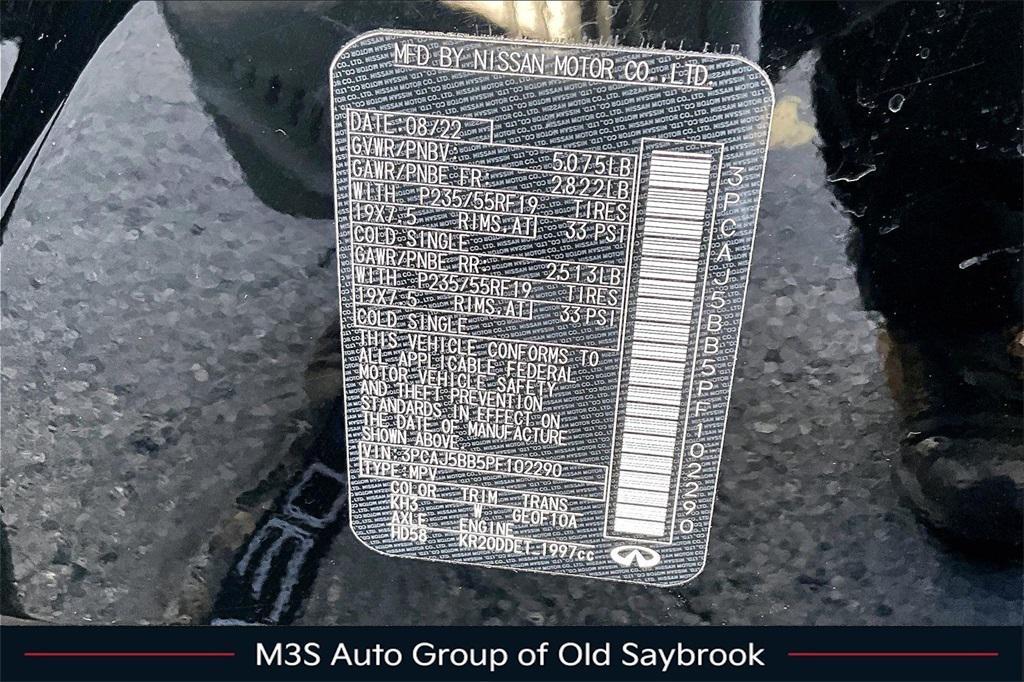 used 2023 INFINITI QX50 car, priced at $26,848