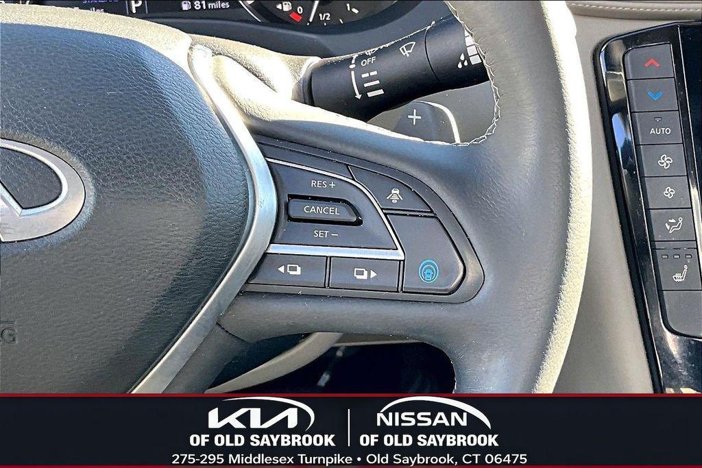 used 2023 INFINITI QX50 car, priced at $24,495