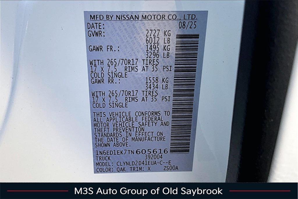 new 2026 Nissan Frontier car, priced at $46,930