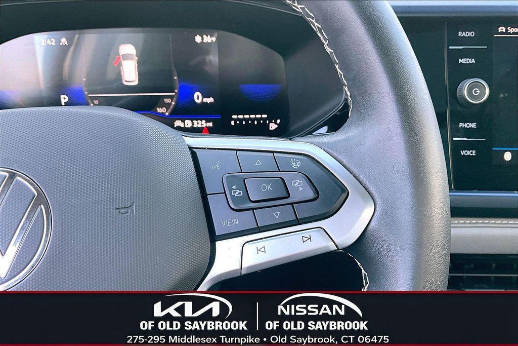 used 2024 Volkswagen Taos car, priced at $20,074
