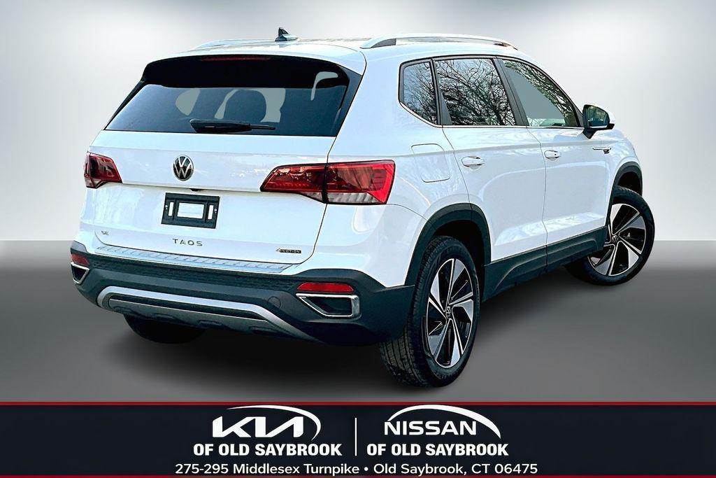 used 2024 Volkswagen Taos car, priced at $20,074