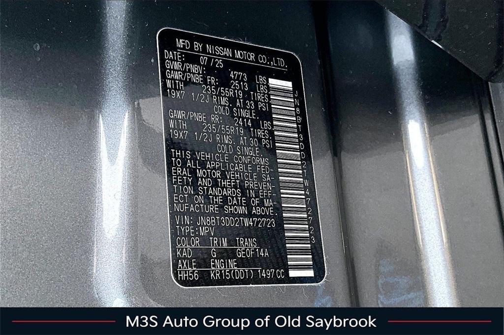 new 2026 Nissan Rogue car, priced at $42,835