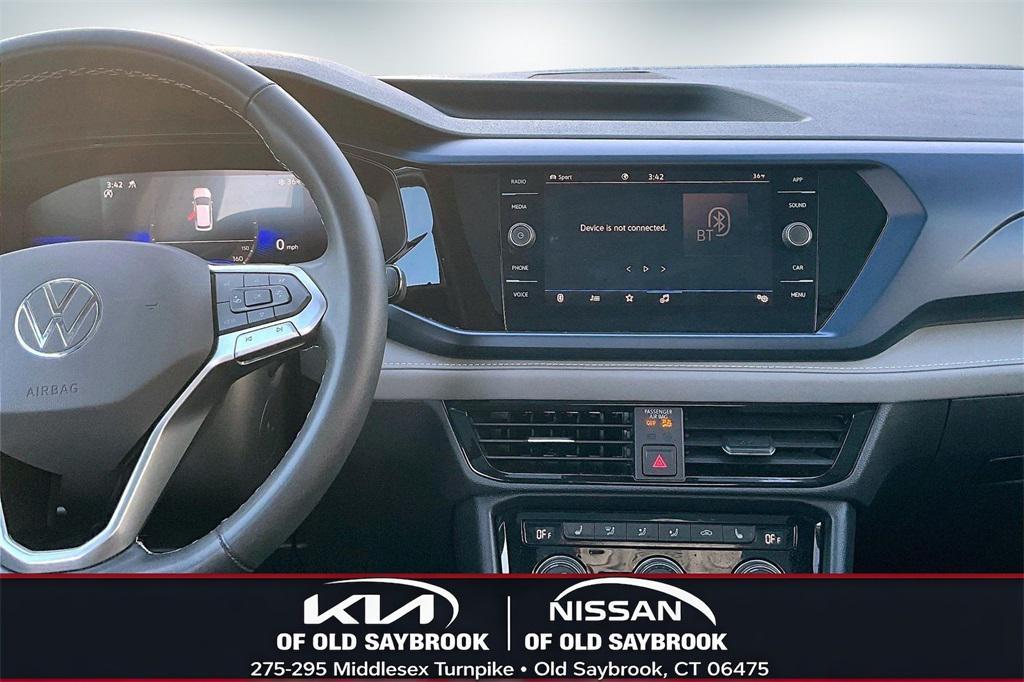 used 2024 Volkswagen Taos car, priced at $21,788
